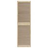 vidaXL Cabinet Door 4 pcs Natural 201 x 59.5 x 2.1 cm Solid pine wood