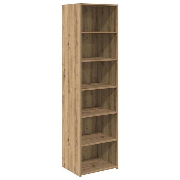 vidaXL Cabinet Artisan Oak 50 x 41 x 185 cm Engineered Wood