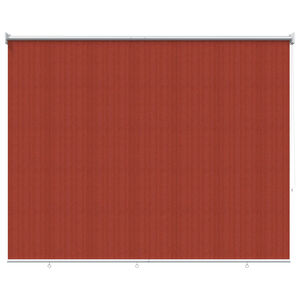 vidaXL Outdoor Roller Blind 90% UV Block Terracota 140 x 140 cm HDPE