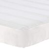 vidaXL Bed Mattress with Mattress Cream 160 x 200 cm Fabric