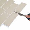 vidaXL Decorative Stickers 10 pcs Beige 29.4 x 21.4 cm
