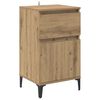 vidaXL Bedside Cabinet with Drawer 2 pcs Artisan Oak 40 x 35 x 70 cm