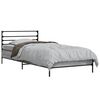 vidaXL Bed Frame Grey Sonoma 80 x 200 cm Engineered Wood