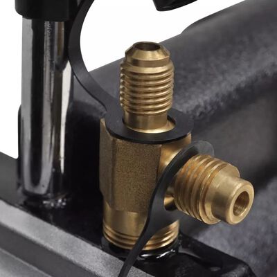 vidaXL Vacuum Pump 50 L/min with 4-way Manifold Gauge Set in Tool Kit
