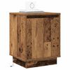 vidaXL Bedside Cabinet Old Wood 39 x 34.5 x 50 cm Engineered wood