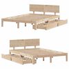 vidaXL Bed Frame with Drawers without Mattress 160x200 cm