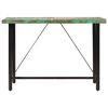vidaXL Bar Table 150x70x107 cm Solid Wood Reclaimed and Iron