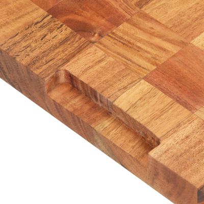 vidaXL Chopping Board 50x34x3.8 cm Solid Acacia Wood