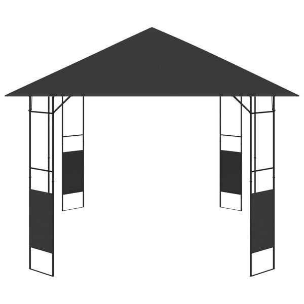 vidaXL Garden Gazebo 4x3 m Anthracite 160 g/m&sup2;
