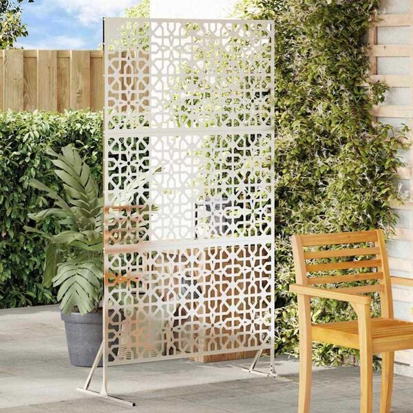 vidaXL Privacy Screen Grey 100 x 50 x 180 cm Steel