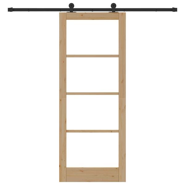 vidaXL Sliding Door ORKDAL Natural 83 x 211 cm