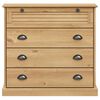 vidaXL Chest of Drawers VIGO 80x40x76 cm Solid Wood Pine