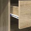 vidaXL Desk with Drawer Sonoma Oak 90 x 49 x 75 cm Engineered Wood