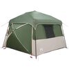 vidaXL Instant Tent with Rainfly 12-Person Quick-Release Green