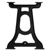 vidaXL Dining Table Legs 2 pcs Y-Frame Cast Iron