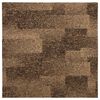 vidaXL Floor Carpet 20 pcs Brown 50 x 50 cm PP