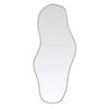 vidaXL Wall Mirror Silver 80x35 cm