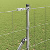 vidaXL Fence Post Galvanized 50 x 1.4 m Steel