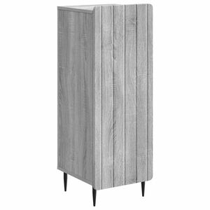 vidaXL Sideboard Grey Sonoma 34.5 x 33 x 92 cm Engineered Wood