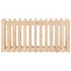 vidaXL Garden Raised Bed with Fence Design 150x50x70 cm Solid Wood Pine