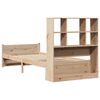 vidaXL Bookcase Bed without Mattress 90x190cm Single Solid Wood Pine
