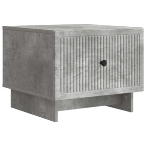 vidaXL Coffee Table Concrete Grey 49 x 50 x 40 cm Engineered Wood