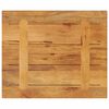 vidaXL Table Top 60x50x3.8 cm Rectangular Solid Wood Mango