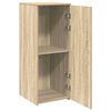 vidaXL Storage Cabinet Sonoma Oak 40x45x103.5 cm Engineered Wood