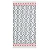vidaXL Rug Grey 80x150 cm Cotton