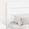 vidaXL Headboard with Headboard White 75 cm Engineered Wood