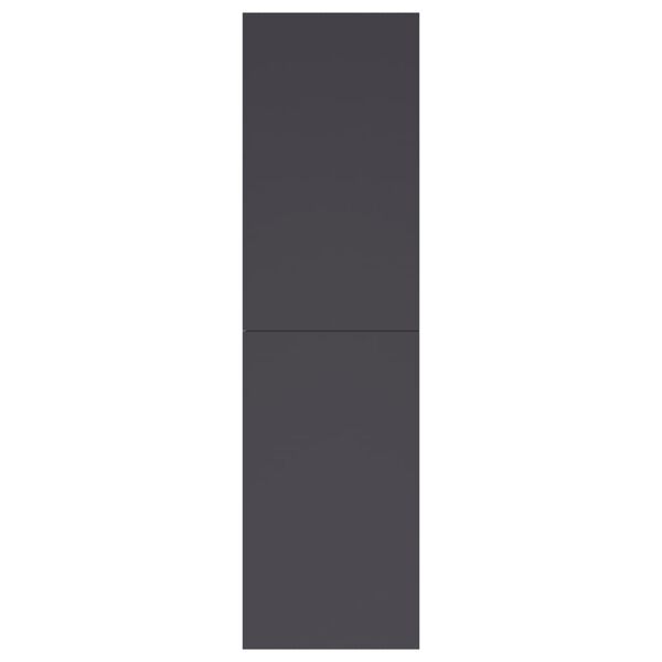 vidaXL TV Cabinets 2 pcs Grey 30.5x30x110 cm Engineered Wood