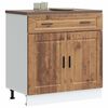 vidaXL Kitchen Base Cabinet&nbsp;Porto Old Wood Engineered Wood