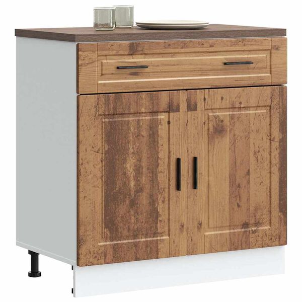 vidaXL Kitchen Base Cabinet&nbsp;Porto Old Wood Engineered Wood