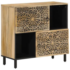 vidaXL Side Cabinet 80x33x75 cm Solid Wood Mango