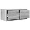 vidaXL TV Cabinets 2 pcs Grey Sonoma 60x31x25.5 cm Engineered Wood
