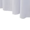 vidaXL 2 pcs Stretch Table Covers with Skirt 243x76x74 cm White