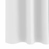 vidaXL Blackout Curtains with Rings 2 pcs Bright White 260 x 140 cm