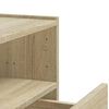 vidaXL Wall-mounted Bedside Cabinets 2 pcs Sonoma Oak 45x30x35 cm