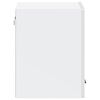 vidaXL Kitchen Wall Cabinet Porto High Gloss White Engineered Wood