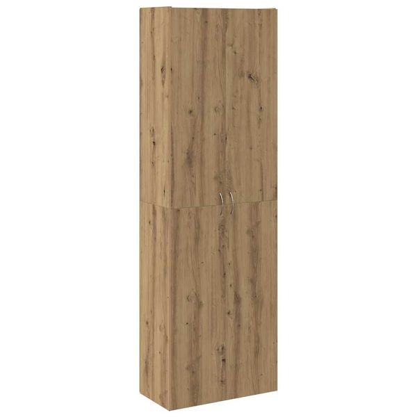 vidaXL Highboard Artisan Oak 60x32x190 cm Engineered Wood