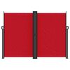 vidaXL Retractable Side Awning Red 180x1200 cm
