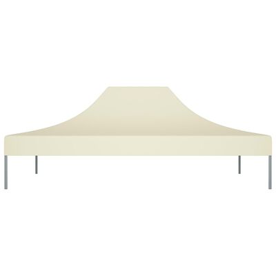 vidaXL Party Tent Roof 4.5x3 m Cream 270 g/m²