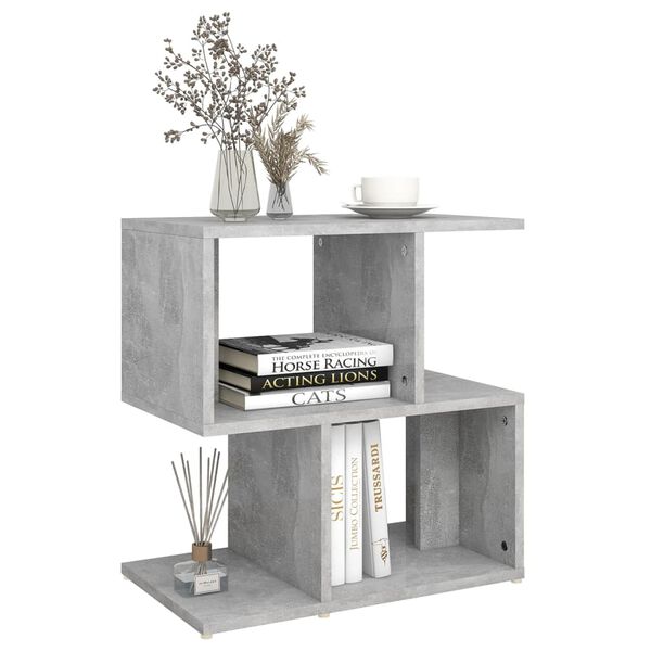 vidaXL Bedside Cabinets 2 pcs Concrete Grey 50x30x51.5 cm Engineered Wood
