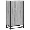 vidaXL Book Cabinet Grey Sonoma 60x35x107.5 cm Engineered Wood