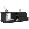 vidaXL Coffee Table Black 90x50x35 cm Engineered Wood