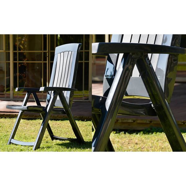 Keter Reclining Garden Chairs Corsica 2 pcs Grey
