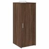 vidaXL Storage Cabinet Brown Oak 40x45x103.5 cm Engineered Wood