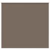vidaXL Roller Blind Blackout Coffee 165x130 cm Fabric Width 161.6 cm Polyester