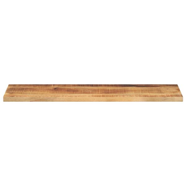 vidaXL Table Top 100x40x3.8 cm Rectangular Solid Wood Rough Mango