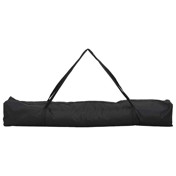 vidaXL Baseball & Softball Black 70 x 35 x 24 cm Polyester